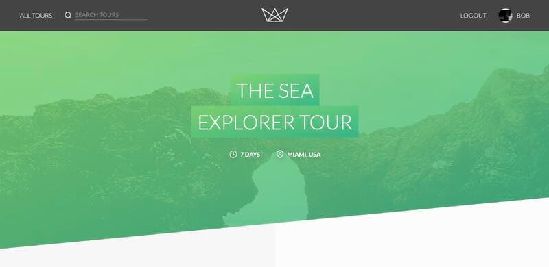 Travel booking site